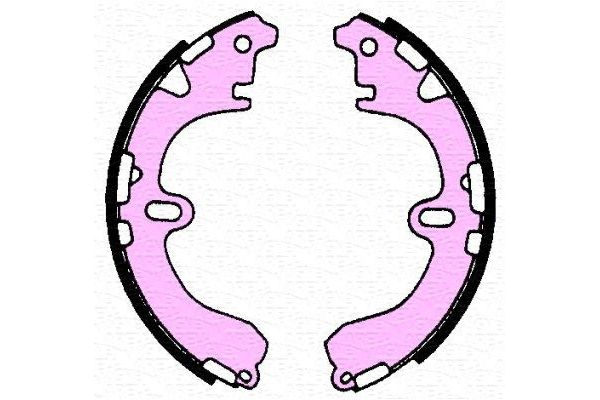 Fren Pabuçlu Balata Arka Toyota Corolla (E9)(1987->)  PBS 4095