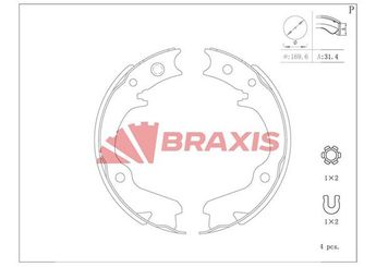 El Fren Balatası  BRAXIS AC0202  26694AE020 26706AE040 26706AE030 26698AC010 26698AC000 26694AG000 26706AE050 26694AE010 26298AC000 26298AA030 26298AA020 26257AA060 26694AE050 26694AE030