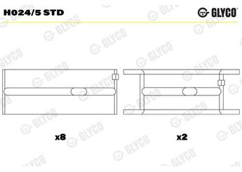 Ana Yatak (STD)  KOLBENSCHMIDT 87421600  56198451B 056 198 451 B