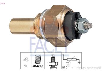 Hararet Müşürü  FACET 7.3112  15422317 309065 1112819 A0015422317 A 001 542 23 17