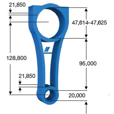 Piston Kolu  TEKNOPARTS RN-PK-005