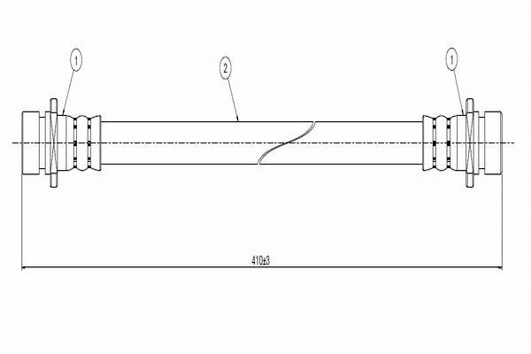 Fren Hortumu Arka Sağ veya Sol CAVO C800 688A