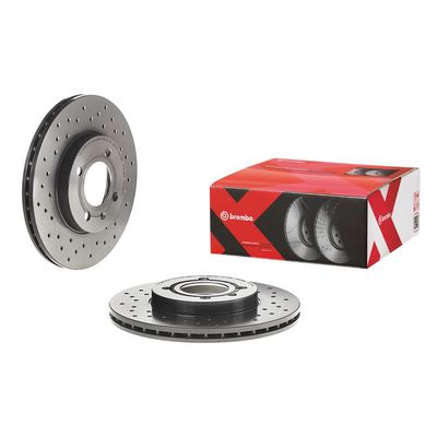 Fren Disk Ayna Ön Sağ ve Sol Volkswagen Golf II (191/193)(08.1983->1992)  BREMBO 09.5166.1X