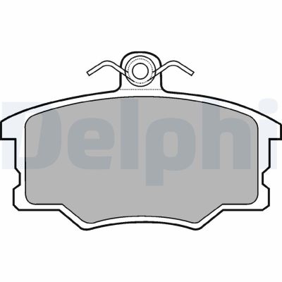 Fren Disk Balata Ön Volkswagen Scirocco II (533)(04.1981->1992)  DELPHI LP453