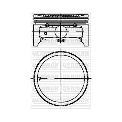 Piston (88.00MM-0.50)  KONEKS 241122