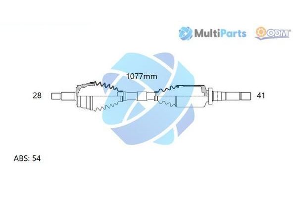 Aks Komple Ön Sağ Citroen Jumper P.Van (Genis Hacim)(02.1998->)  FIAT ORJINAL 1369954080