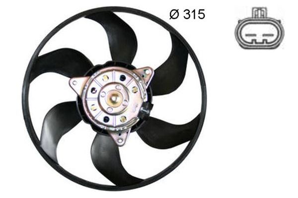 Radyatör Fan ve Motoru  MAHLE CFF 382 000S