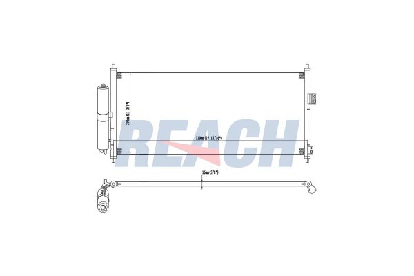 Klima Radyatörü  Nissan Almera (N16/E)(01.2000->)  BOSCH 1 986 AD2 271