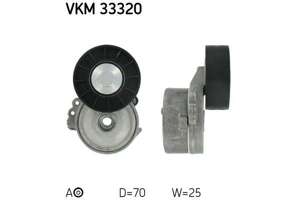 Vantilatör Kayış Gergi Rulmanı  SKF VKM 33320