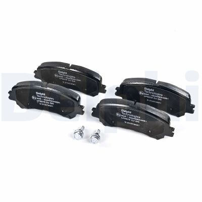 Fren Disk Balata Ön Renault Scenic IV (2016->)  DELPHI LP3275
