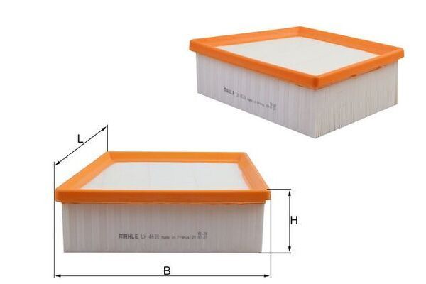 Hava Filtresi  Ford Transit Courier (C4A)(2013->)  MAHLE LX 4638