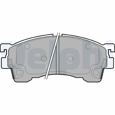 Fren Disk Balata Ön DELPHI LP1076