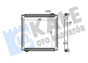 Su Radyatörü  KALE 255700  MR258669 DC468005AA