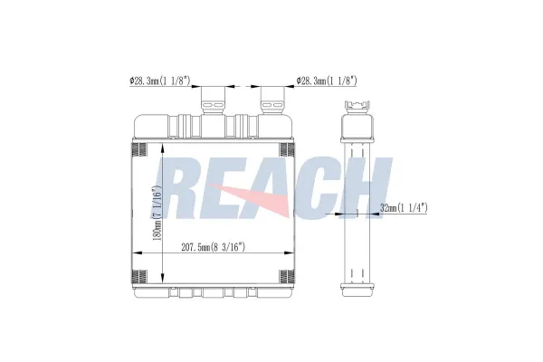 Kalorifer Radyatörü  MAHER 14713