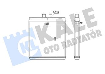 Kalorifer Radyatörü  KALE 173200  4306101HXB 043 061 01 HXB 3738353801 4306101 043 061 01 HXB3738353801 HXB 3738353801