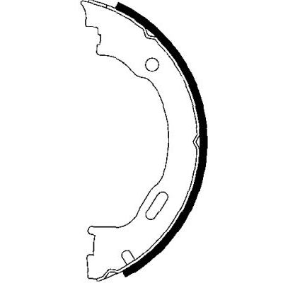 El Fren Balatası  Mercedes ML -Serisi (BM 163)(09.1997->)  TEXTAR 91057800