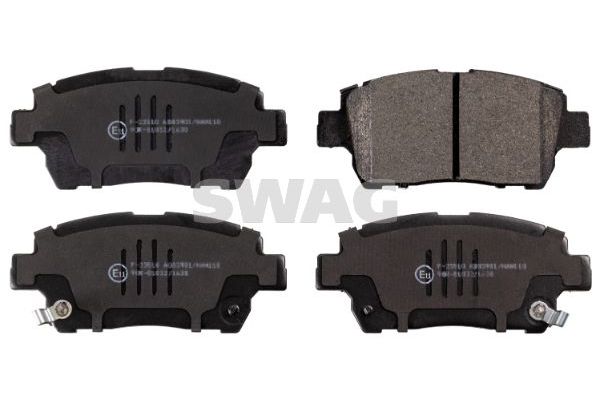 Fren Disk Balata Ön Toyota Corolla Combi SW (E12)(2002->)  SWAG 81 91 6725