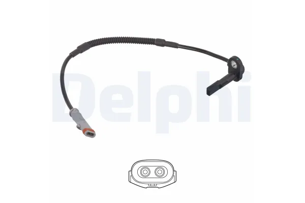 Abs Sensörü Ön Sağ veya Sol Opel Astra J HB (12.2009->)  DELPHI SS21252-12B1