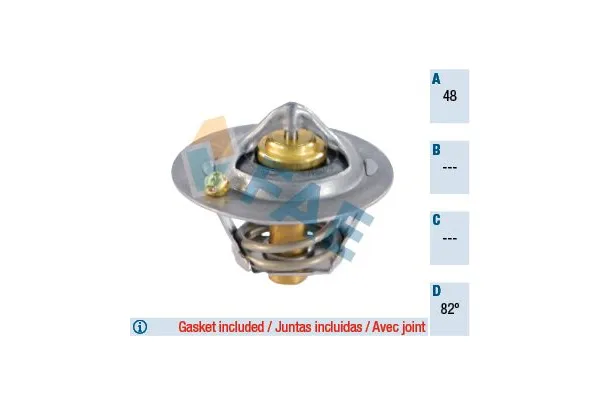 Termostat 82 °C  FAE 5323282