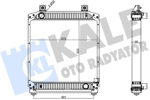 Su Radyatörü  Toyota Yaris (KSP1/NLP1/NSP1)(2011->)  KALE 320800