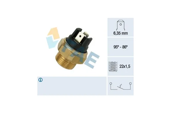 Fan Müşürü  Skoda Forman (785)(1992->)  BRUCKE 1264.31