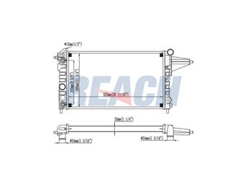 Su Radyatörü  WENDERPARTS MA6385012201  1300088 90323474