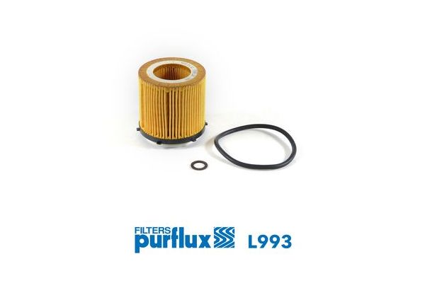 Yağ Filtresi  BMW X1 Serisi (E84)(2009->)  PURFLUX L993