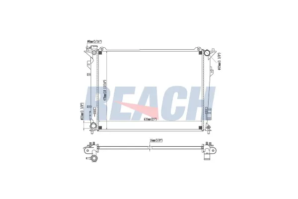 Su Radyatörü  Kia Magentis (MG)(2006->)  VALEO 735520