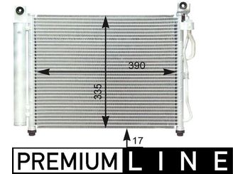 Klima Radyatörü  MAHLE AC 419 000P  9760607000 9460607000 9760607200