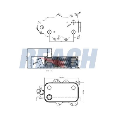 Motor Yağ Soğutucu  FROW 504.1540.002