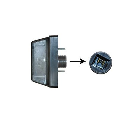 Plaka Lambası  Fiat Doblo (263) Cargo/Combi/Pratico (2010->)  PSA ORJINAL 1610802980