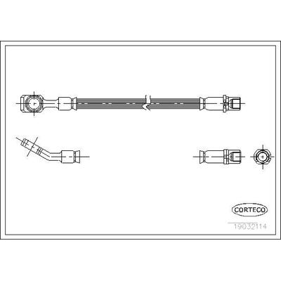 Fren Hortumu Arka Sağ veya Sol Opel Signum (07.2005->)  FROW 356.1112.003