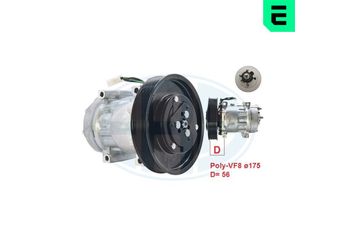 Klima Kompresörü  ERA 670078  85000458 20587125 84094705