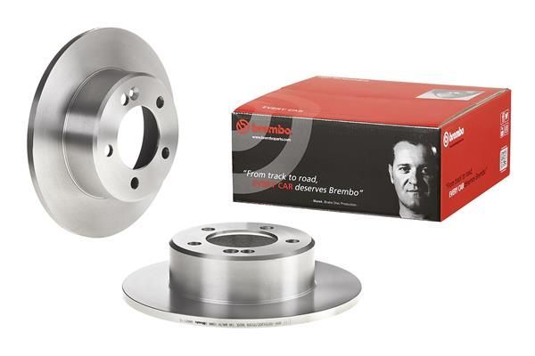 Fren Disk Ayna Arka Sağ ve Sol Nissan Interstar Pritsche (2023->)  BREMBO 08.A651.10