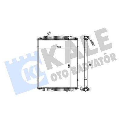 Su Radyatörü  KALE 350235