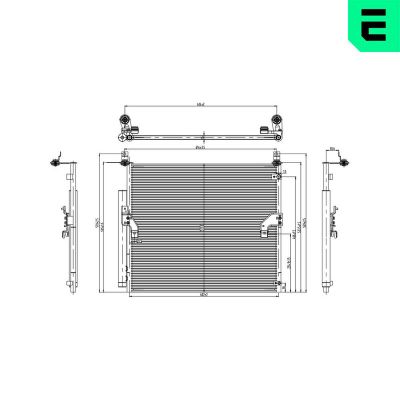 Klima Radyatörü  ERA 667339