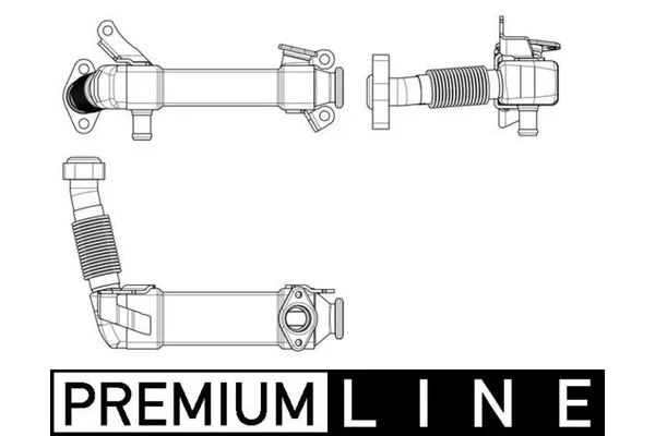 Egr Soğutucu  MAHLE CE 17 000P
