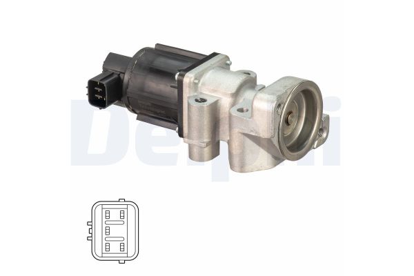 Egr Valfi  Opel Astra H GTC Makyajlı (11.2006->)  DELPHI EG10524-12B1