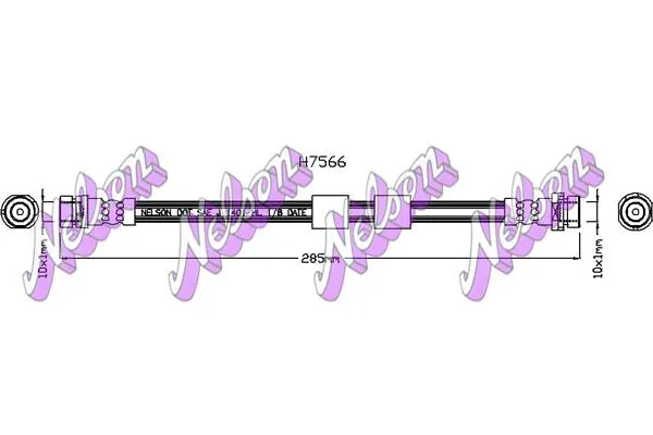 Fren Hortumu Arka Sağ veya Sol Ford Tourneo Courier (C4A)(2013->)  FASE 11-508-060
