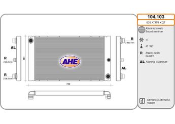 Su Radyatörü  RADISEN RR 60762  17117795138 17117792832 17112248478 17112248748 17117795878 2248478 7792832 7795138 7795878