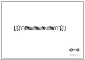Fren Hortumu Arka Sağ veya Sol SVAC 80-0179  587371C000 58737-1C000