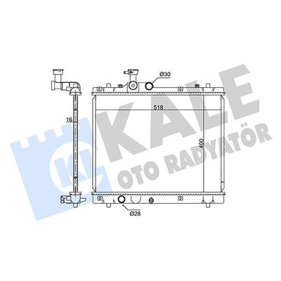 Su Radyatörü  KALE 362690