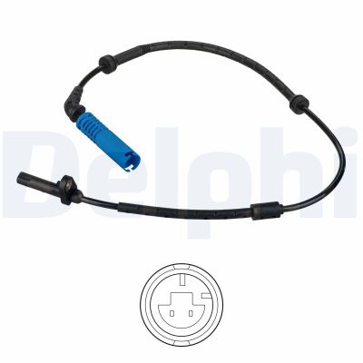 Abs Sensörü Arka Sağ veya Sol BMW X5 Serisi (E53)(2000->)  DELPHI SS20546