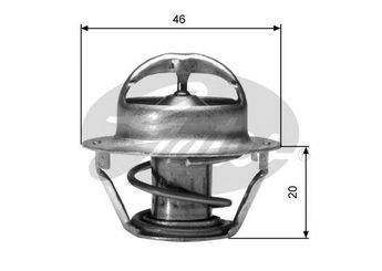 Termostat  GATES TH03091G1  24505924 24506986 24577299 10078980 10182377 10184956 10207375 10209048 14089830 24504169 24576634 24577130
