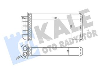 Kalorifer Radyatörü  ZENON FI2604  46721967 71714180 60813252 46722546