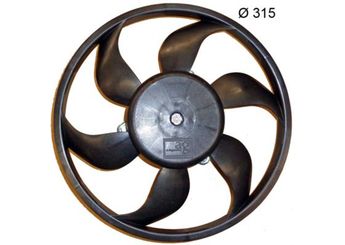 Radyatör Fan ve Motoru  MAHLE CFF 383 000S  13114368 1341364 1341368 24418346