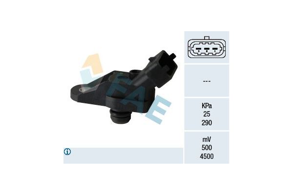 MAP Sensörü  Opel Omega B (2000->)  NGK 91308