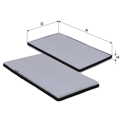 Polen Filtresi  Opel Corsa B (03.1997->)  FIL FILTRE HC 7005