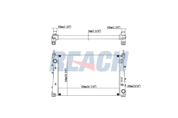 Su Radyatörü  ORİS MVW117023