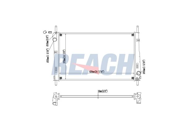 Su Radyatörü  MARGO 2520019